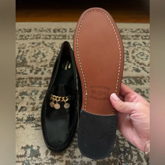 Bass Weejuns Penny Charm Loafers - Picture 4 of 6